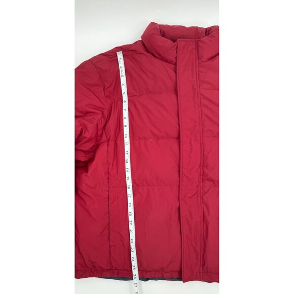 Eddie Bauer Mens Red Goose Down Puffer Coat XL Everest WeatherEdge 80th Annivers - Picture 13 of 13